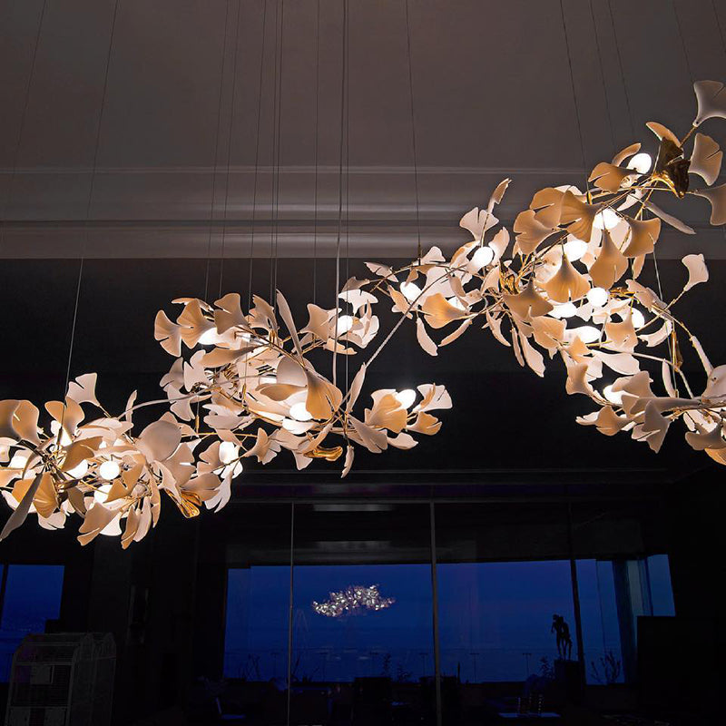 Olivia Chandelier Artistic Design, Metal & Ceramic 60/80cm