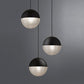 Hailie Pendant Light 2 Colour, Dia 20/30cm