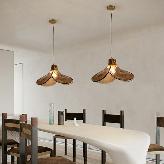 Carins Glass Pendant Light, 3 Colour Temperature Switchable, DIA 25/40CM