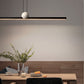 Edge Pendant Light 2 Colour, Metal & Marble, 90/120/150cm