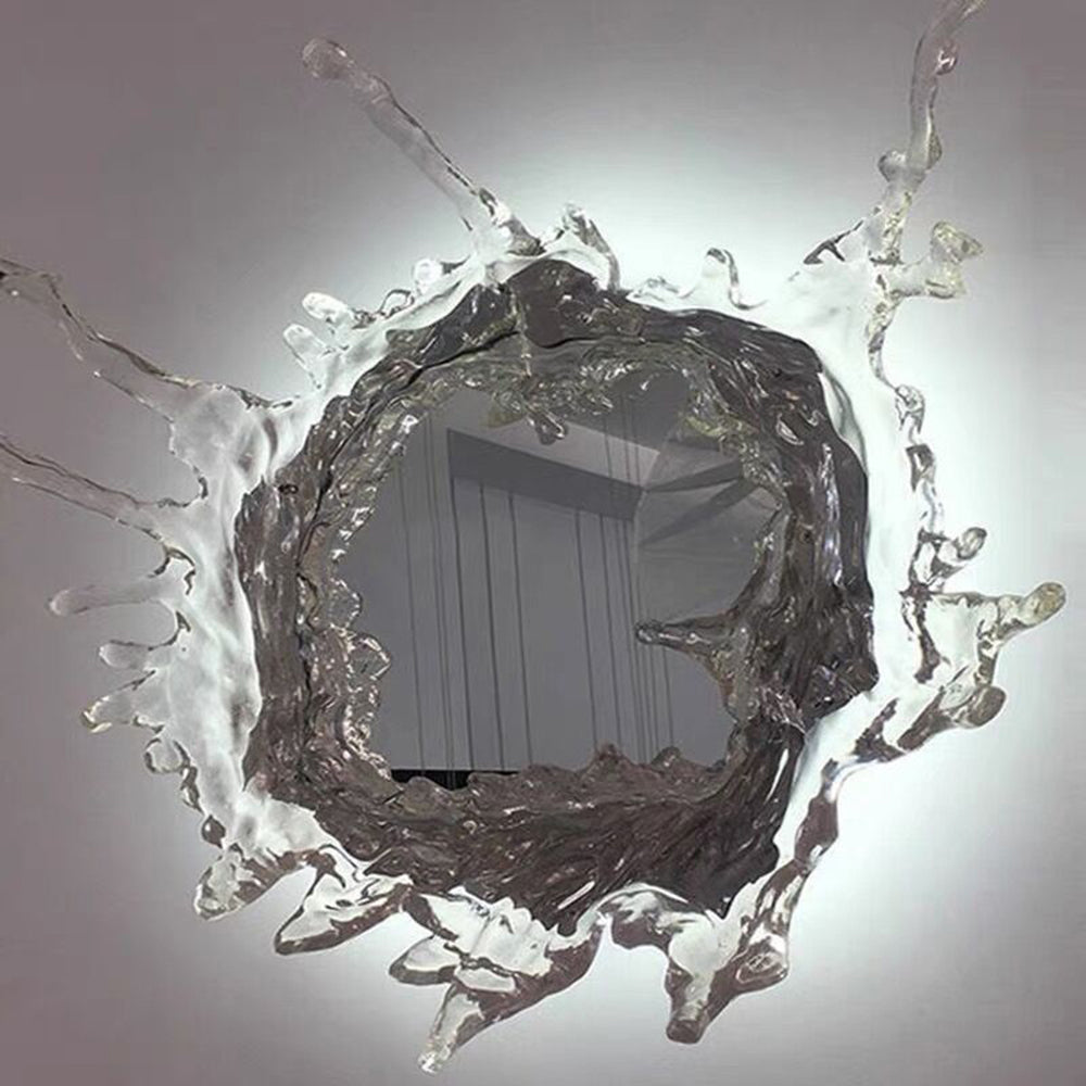 Kristy Wall Lamp Water Ripple Mirror Light Colour Temperature Switchable, 2 Colour, 45/66/88 cm
