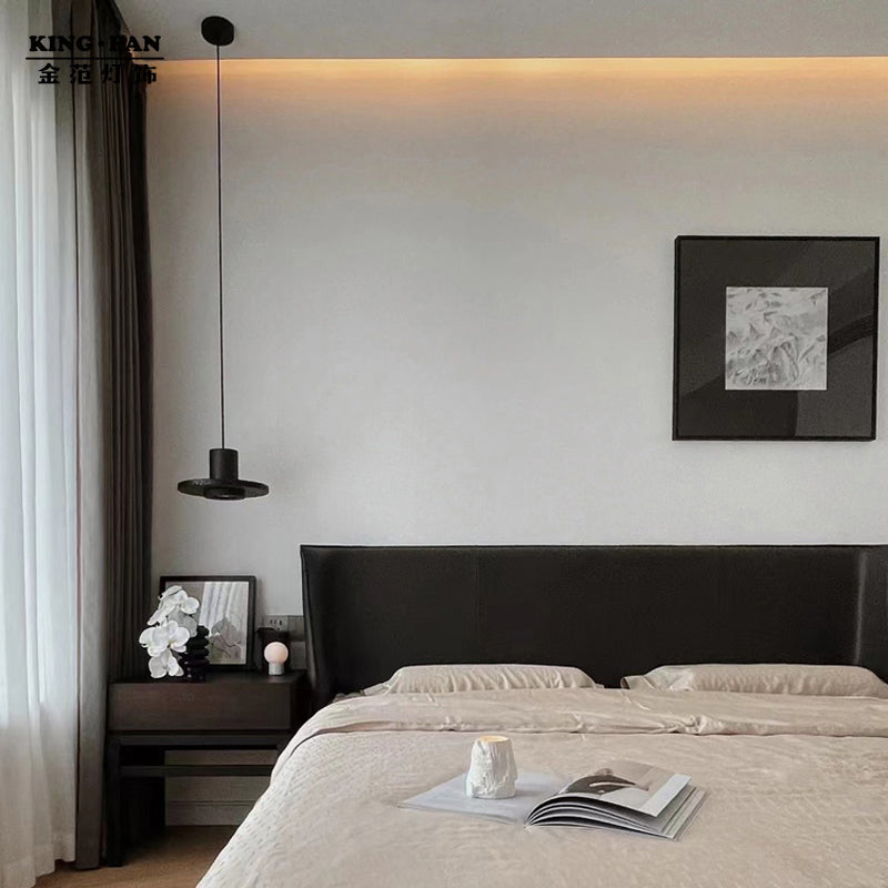 Zaid Black Pendant Light, DIA 18CM/28CM/33CM