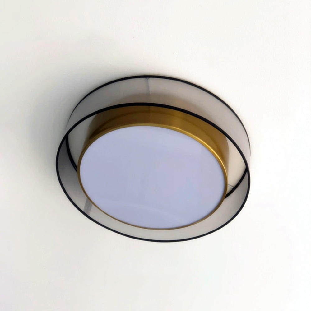 Quinn Flush Mount Ceiling Light Colour Temperature Switchable, Pure Copper, Dia 40/50/60cm