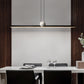 Edge Pendant Light 2 Colour, Metal & Marble, 90/120/150cm