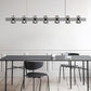 Evette Pendant Light Remote Control 5/6/7 Head, Pure Copper, 100/120/140cm