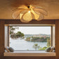 Ritta Rattan Pendant Light, Rattan & Willow weave, Dia 60/80cm