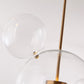 Hailie Glass Bubble Pendant Light, Frosted Glass, 1/4/6 Head