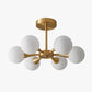 Valentina Ceiling Light, Metal & Glass