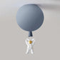 Fateh Astronaut Balloon Flush Mount Ceiling Light 8 Colour, Dia 25/30/35cm