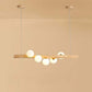 Valentina Pendant Light Bubble, Wood & Glass