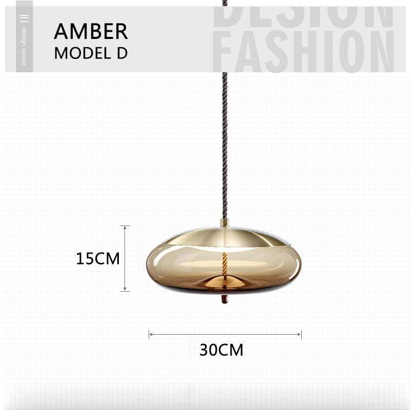 Modern Glass Pendant Lights for Dining Room, Living Room