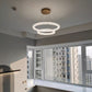 Kristy Chandelier, Metal & Crystal, 1/2/3 Ring
