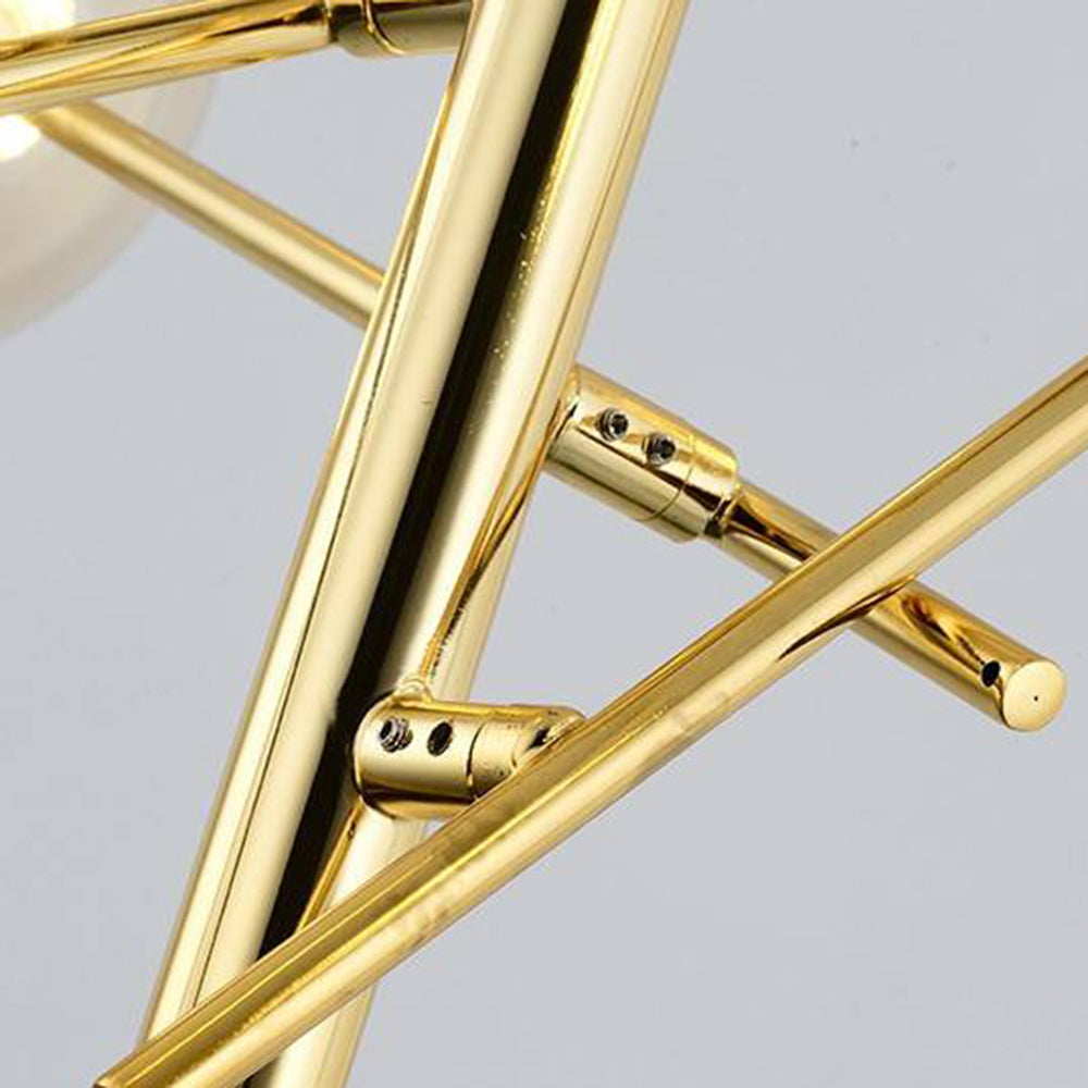 Valentina Gold Pendant Light, 6/8 Heads