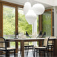 Renée Pendant Light, Artificial Silk, 6 Style