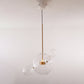 Hailie Glass Bubble Pendant Light, Frosted Glass, 1/4/6 Head