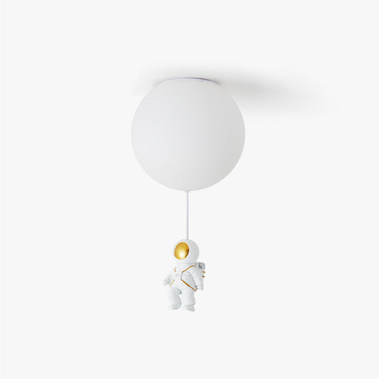Fateh Astronaut Balloon Flush Mount Ceiling Light 8 Colour, Dia 25/30/35cm