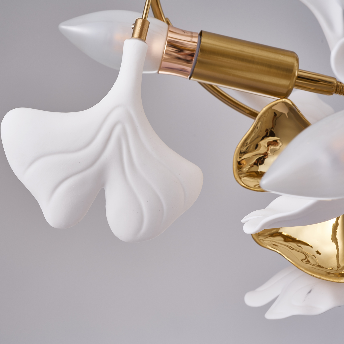 Olivia Chandelier Artistic Design, Metal & Ceramic 60/80cm