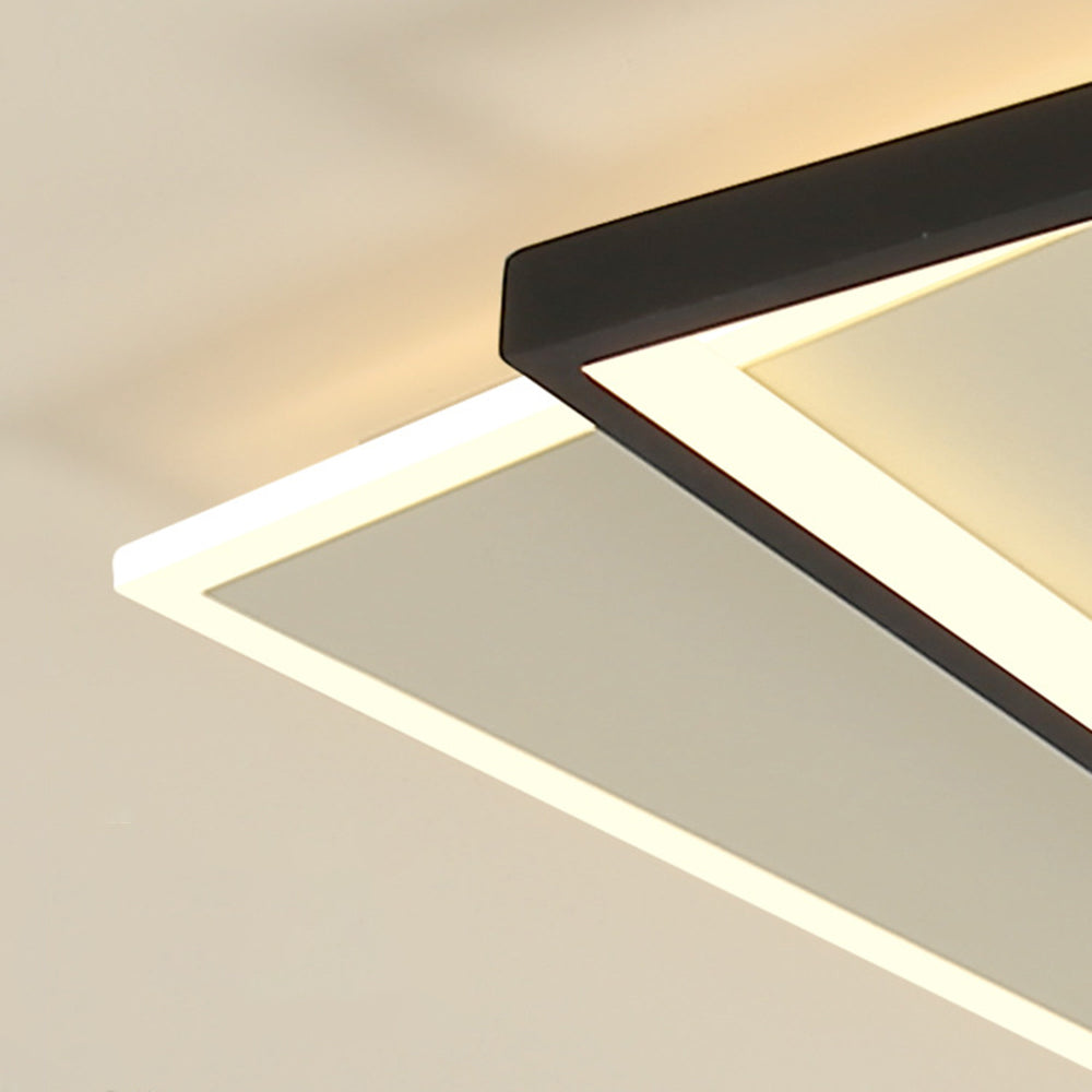 Quinn Flush Mount Ceiling Light 3 Colour Temperature Switchable, DIA 40/50CM