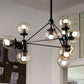 Valentina Linear Chandelier, 4/10/15/21 Heads