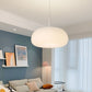 Morandi Drum Shape White Pendant Light, DIA 20CM/35CM/50CM