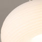 Morandi Drum Shape White Pendant Light, DIA 20CM/35CM/50CM