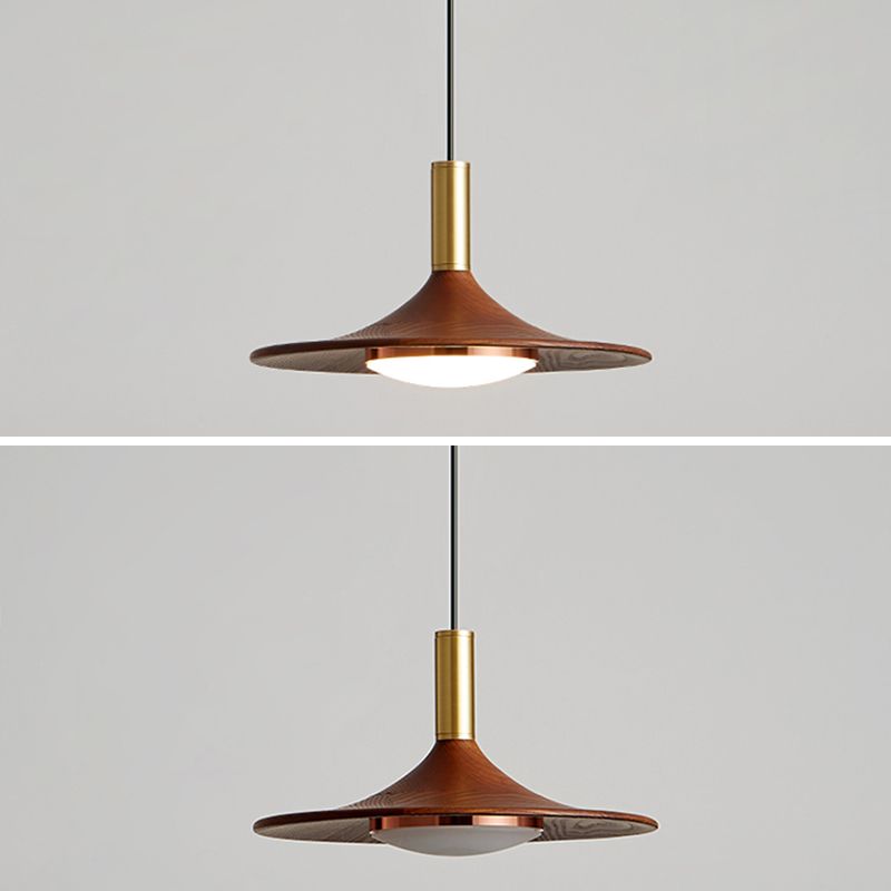 Carins Cluster Pendant Light, Metal & Wood, 1/2/3 Heads, DIA 25CM/35CM