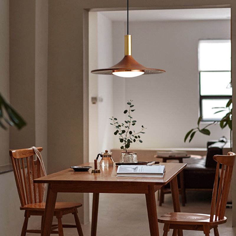 Carins Cluster Pendant Light, Metal & Wood, 1/2/3 Heads, DIA 25CM/35CM
