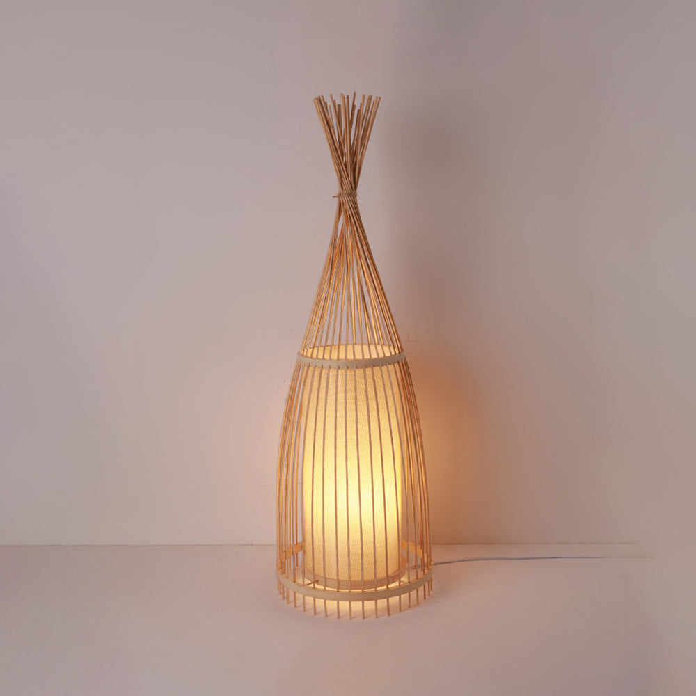 Ozawa Wooden Floor Lamp, Height 90/120cm