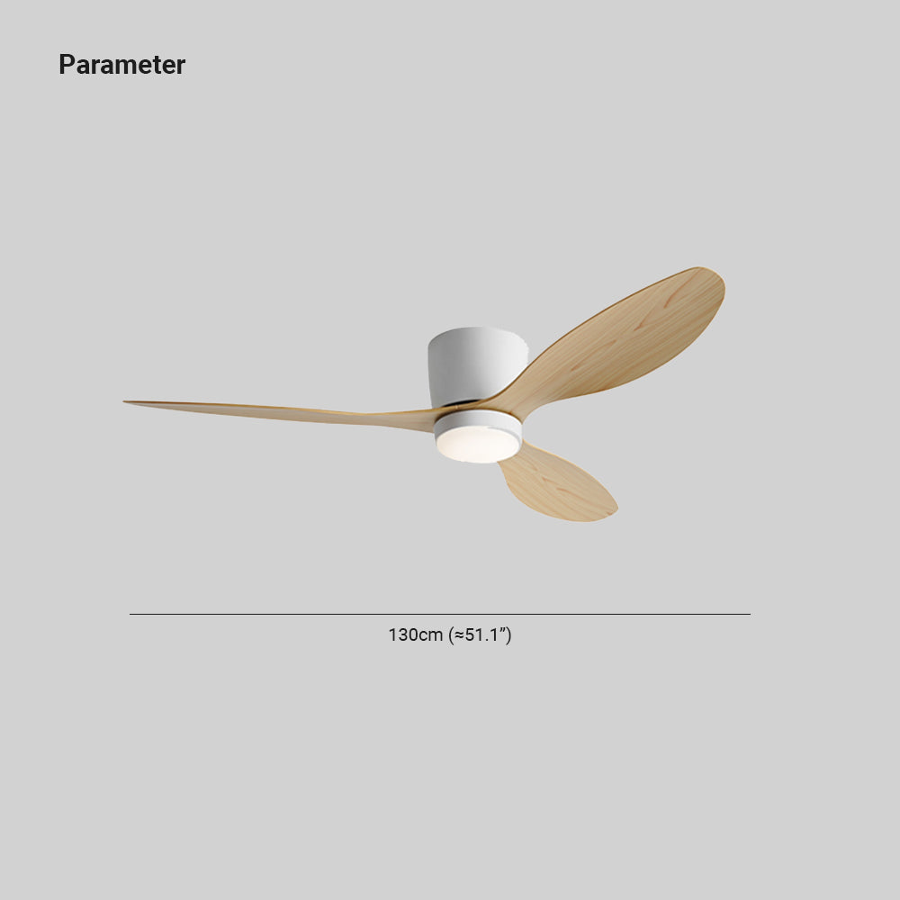 Walters Minimalist 3-Blade Ceiling Fan, 2 Colour, Metal & ABS, DIA130CM