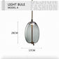 Modern Glass Pendant Lights for Dining Room, Living Room