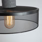 Zaid Industrial Pendant Light, 6 Style, Cement & Metal