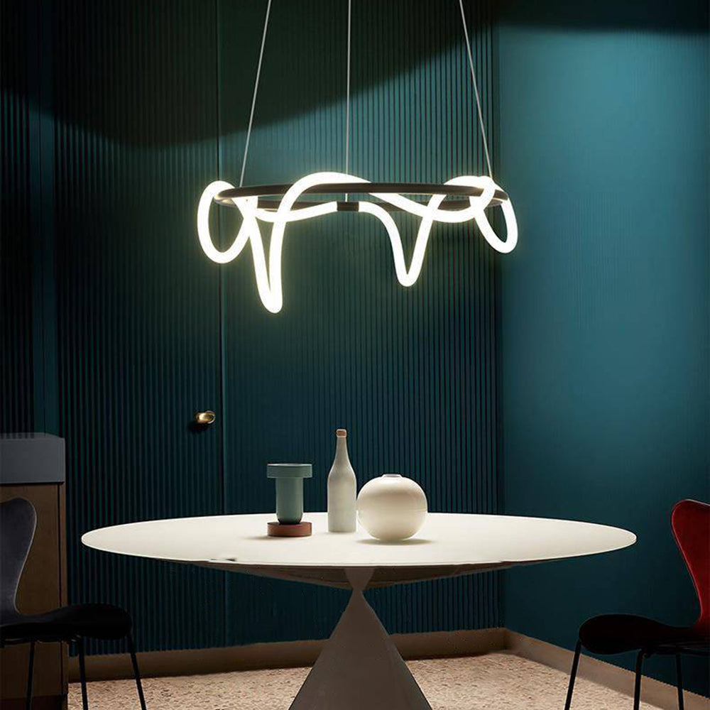 Postmodern LED Chandelier Lighting for Living Room & Bedroom