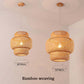 Japanese Style Bamboo Rattan Pendant Lamp