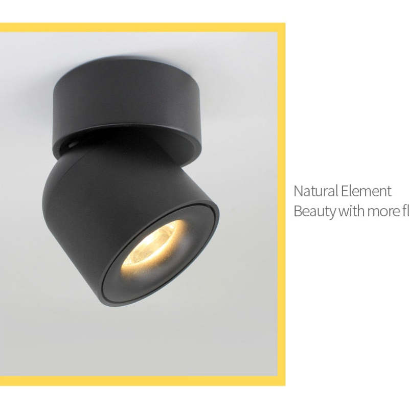Nordic LED Surface Mounted Spotlight for Corridor & Living Room