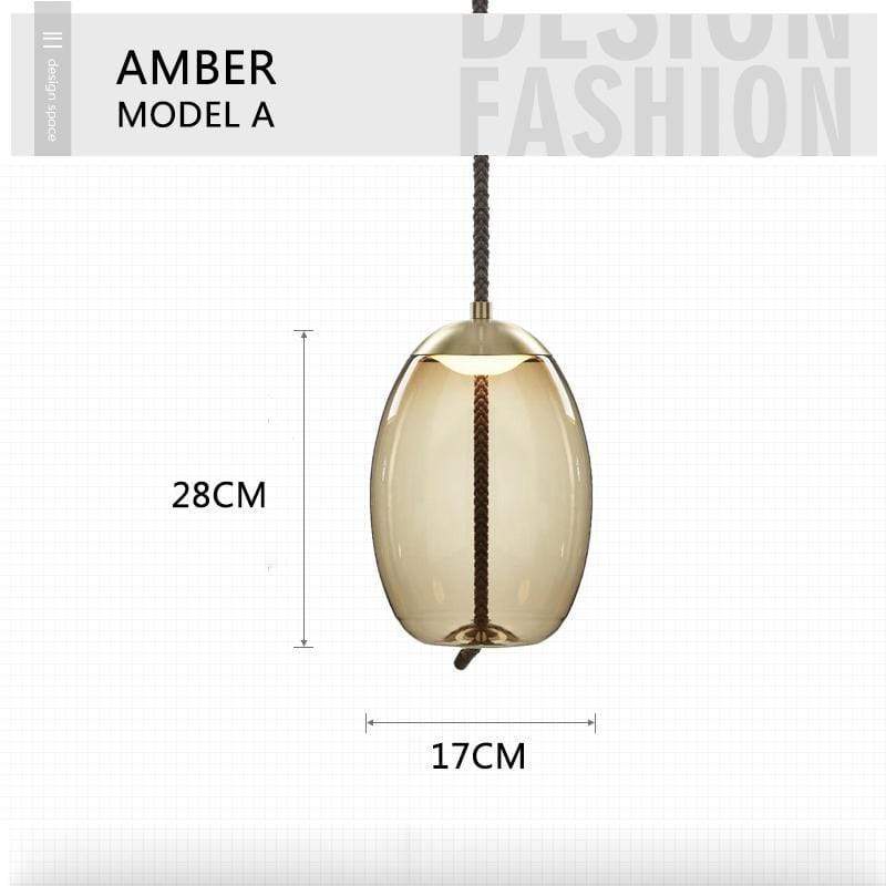 Modern Glass Pendant Lights for Dining Room, Living Room