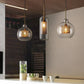 Oneal Pendant Light, Metal & Glass