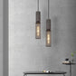 Zaid Industrial Pendant Light, 6 Style, Cement & Metal