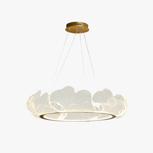 Modern Simple Fresh Acrylic LED Art Chandelier for Living Room