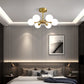 Valentina Ceiling Light, Metal & Glass