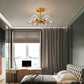 Valentina Ceiling Light, Metal & Glass