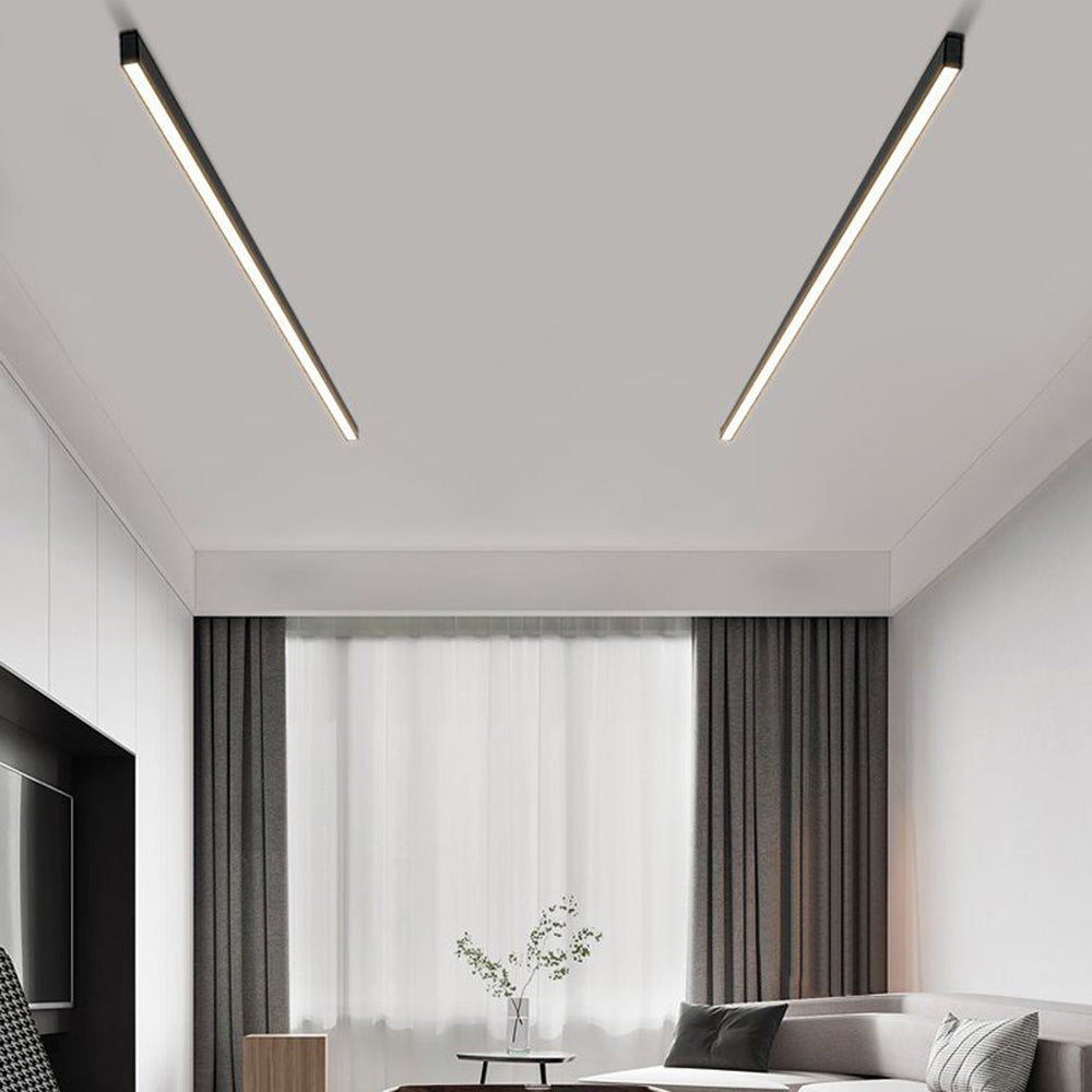 Edge Flush Mount Ceiling Light, L 60/80/100/120CM