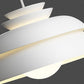 Morandi White Pendant Light, Metal