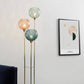 Hailie Glass Floor Lamp, 3 Heads, 2 Colour, L 153CM
