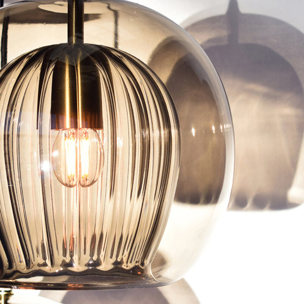 Hailie Glass Pendant Light 2 Colour, DIA 15/20/25CM