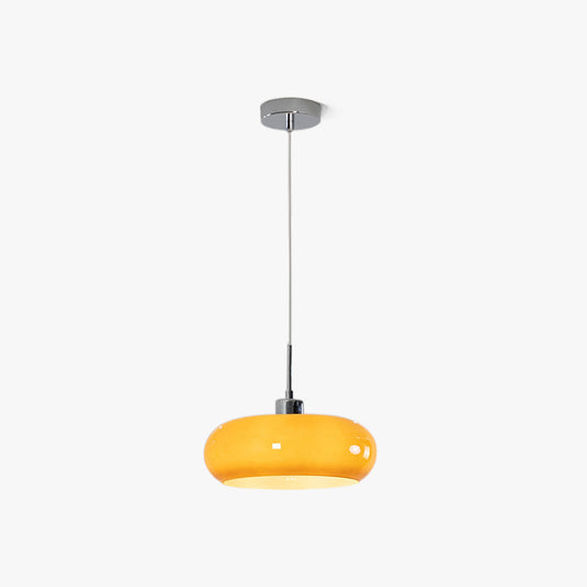 Hailie Bread Shape Glass Pendant Light, 2 Colour, DIA 28CM
