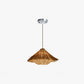 Muto Hand-Woven Rattan Modelling Pendant Light for Dining Room