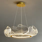 Modern Simple Fresh Acrylic LED Art Chandelier for Living Room