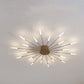 Industrial Style Fireworks LED Ceiling Light For Living Room, Bedroom