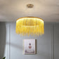 Metal Tassel Chain Led Chandelier Pendant Shade Lighting For Living Room, Dining room