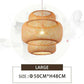 Japanese Style Bamboo Rattan Pendant Lamp